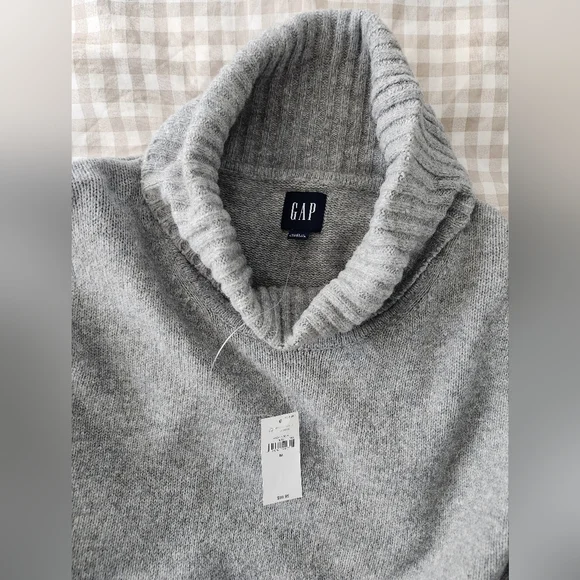 GAP CashSoft Turtleneck Mini Sweater Dress - Picture 3 of 8